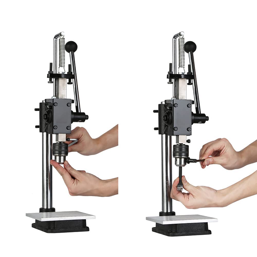 Leather Hole Puncher Hand Punching Machine Manual Press Puncher Punch Tools for DIY Craft