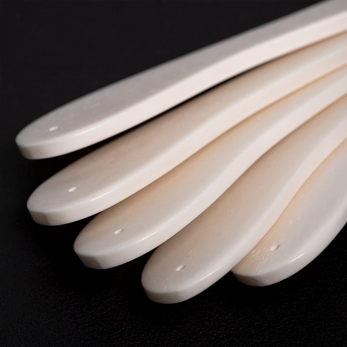 WUTA Premium Folder Paper Creaser Set Folding Scoring Burnishing Crafting Scrapbooking Tool for DIY Bookbinding and Paper Crafts (Straight Shape + Arc Shape)