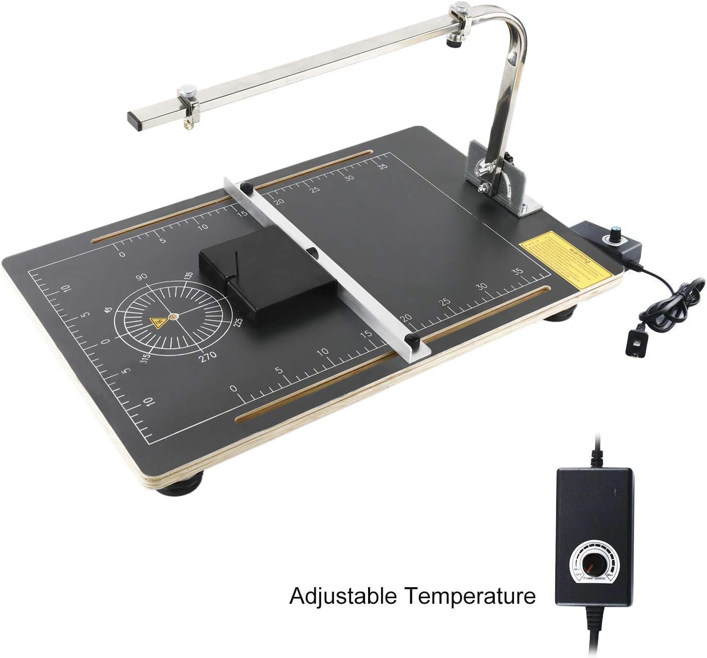 YaeTek Micromot Hot Wire Cutter Thermocut Foam Cutting Machine, 110V Table Top Styrofoam Cutter Cutting Foams, Sponge, Pearl Cotton, KT Board DIY Styrofoam Polystyrene