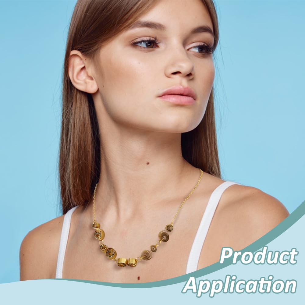 BENECREAT 19.7 Ft 30Gauge Brass Flat Bezel Wire, 5mm Wide Flat Jewelry Craft Wire for DIY Jewelry Craft Making Gem Wrapping