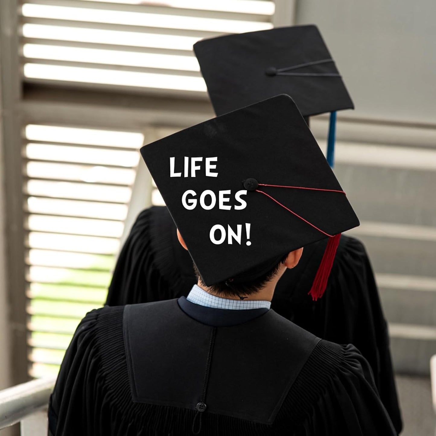 TaoBary 544 Pcs 2 Inch 16 Sheets Large Letter Stickers, Upper and Lower Case, Adhesive Vinyl Alphabet Sticker for Bulletin Board, Poster, Bottle, DIY, Notebook(White,2 Inch)