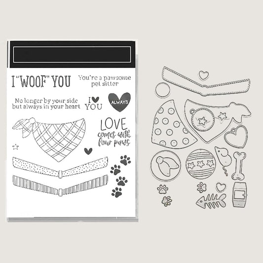 2025-2026 Stamps and Dies for Card Making, Stamps and Dies Set 2025 for Christmas and Halloween, Die Cut DIY Various Festivals Album Scrapbooking Birthdays Greeting Card (M4337)