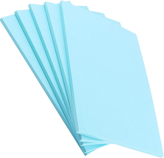 ZOENHOU 5 PCS 8.3 x 11.8 Inch Blue Large Rubber Stamp Carving Blocks, Rectangle Creative Speedy Carve Block Engraving Crafts