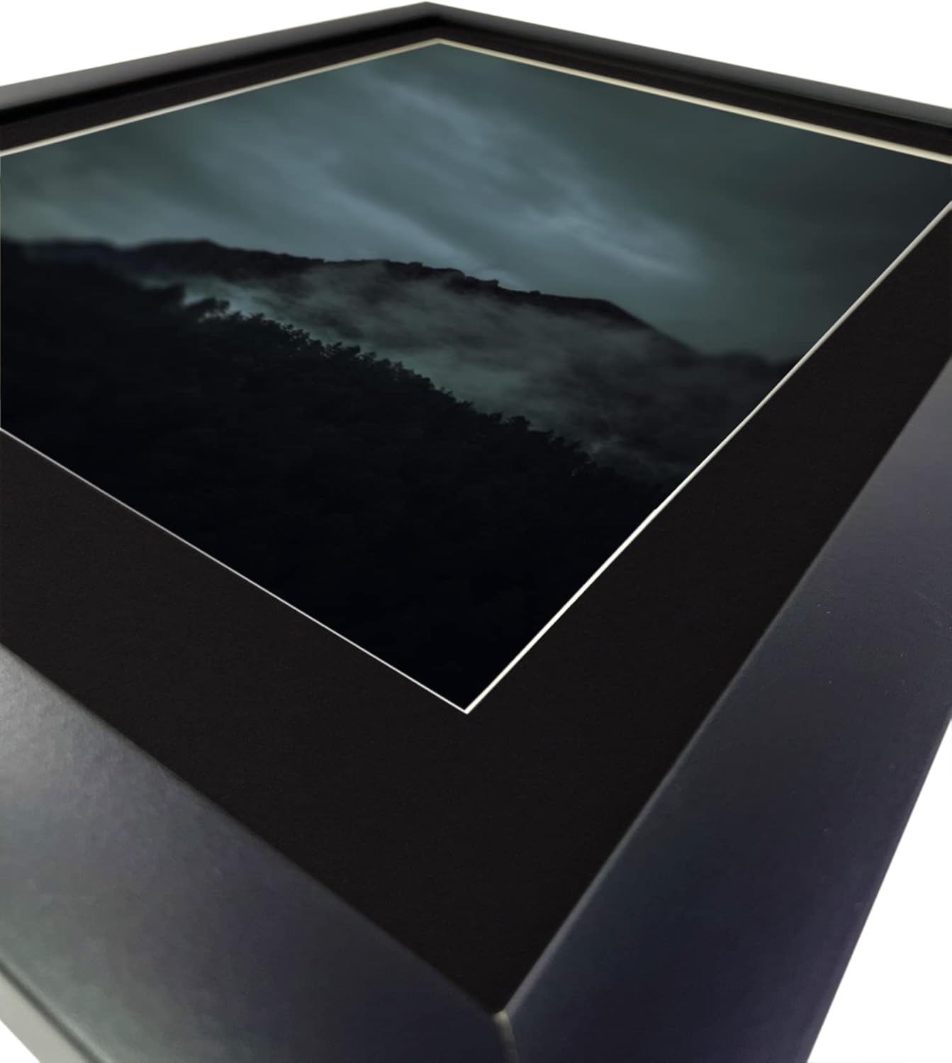 Craig Frames B221 Pre-cut Mat Board for A4 Print, 12x16, Smooth Black