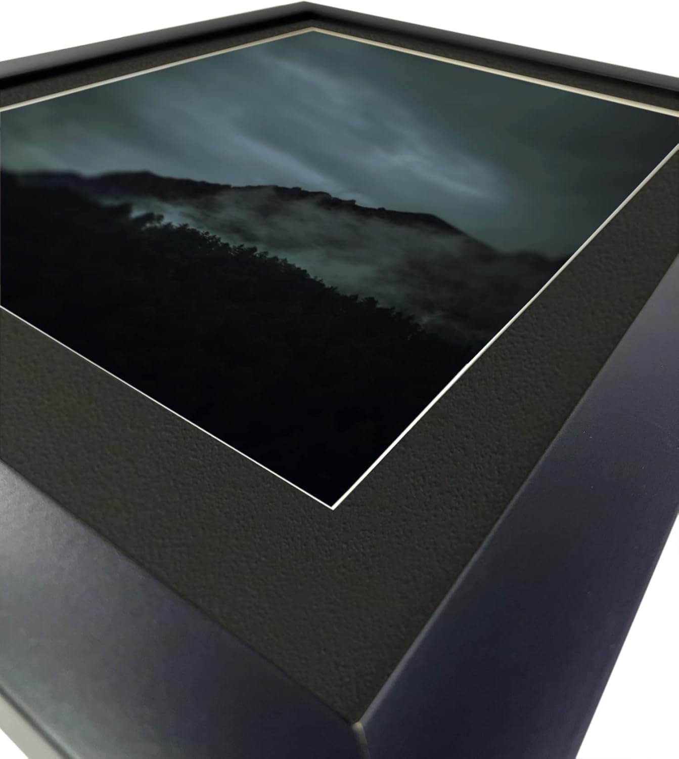 Craig Frames B572 Pre-cut Mat Board for 7x10 Print, 10x13, Pebble Black