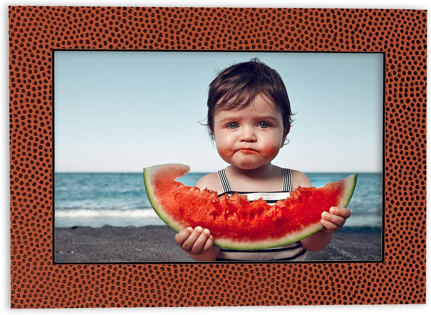 8.5x11 Mat Bevel Cut for 7x9 Photos - Acid Free Football Texture Precut Matboard - For Pictures, Photos, Framing - 4-ply Thickness