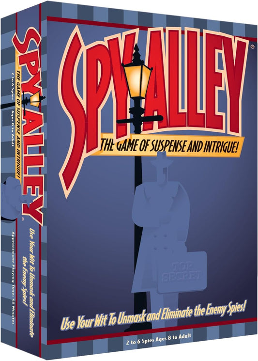 Spy Alley - Mensa Award-Winning Family Board Game - Trusted for 30+ Years - High Replayability & Fun for All Ages
